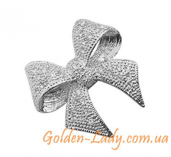 Кулон на длинной цепочке "Burrerfly Silver"