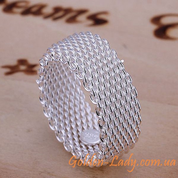 Кільце Tiffany (копія), покриття - срібло 925