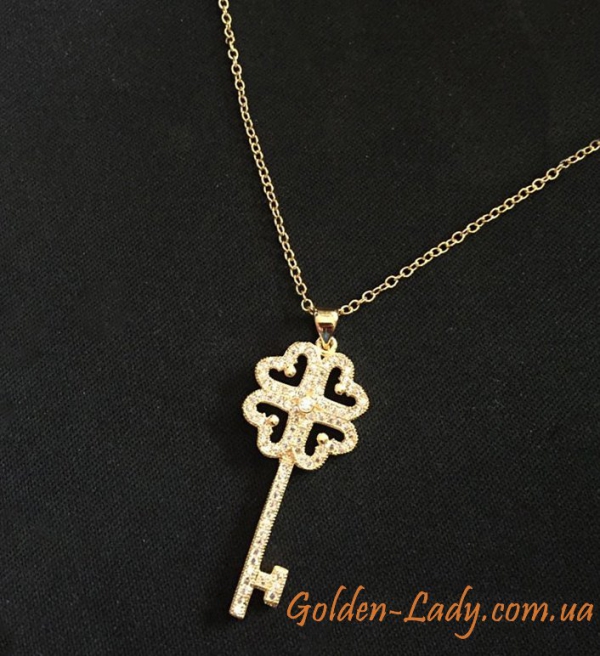 Кулон "Ключ Tiffany III", 2 цвета