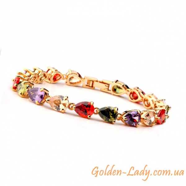 Браслет "Simple Spring" с камнями Swarovski