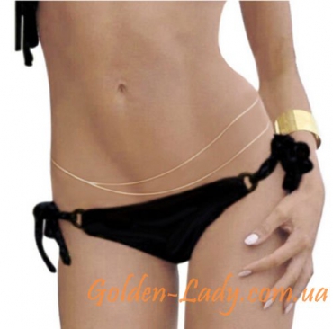 Классическая цепочка на талию, 2 цвета