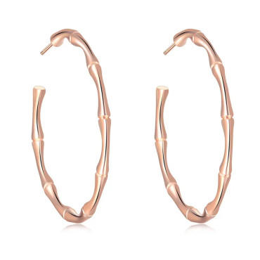Серьги кольца Orbita
