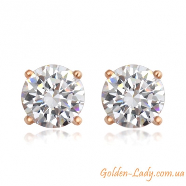Серьги "Classic New II Gold"